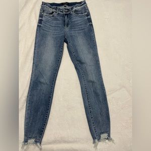 Judy Blue Daphne Mid Rise Released Waist Band Skinny